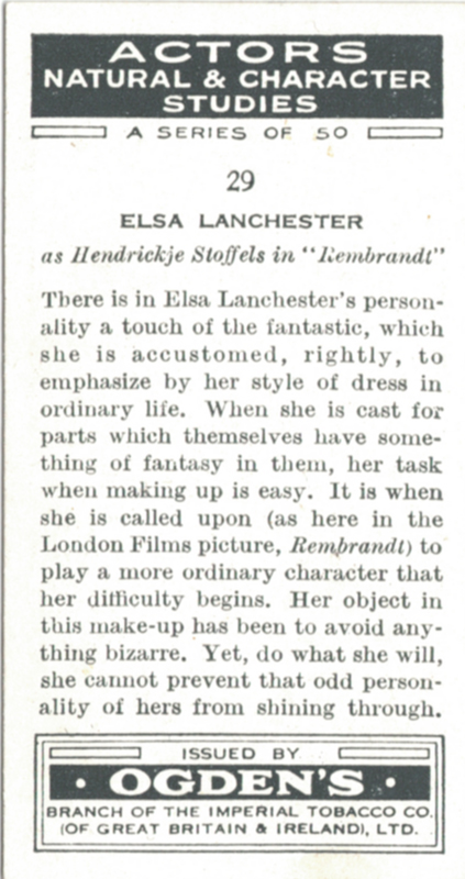Elsa Lanchester