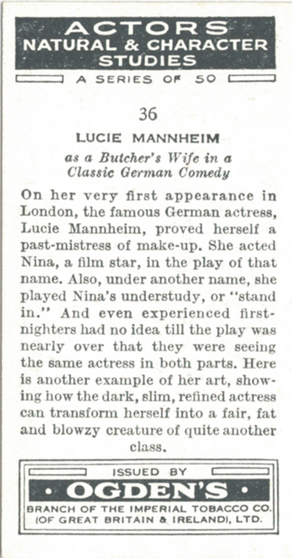 Lucie Mannheim