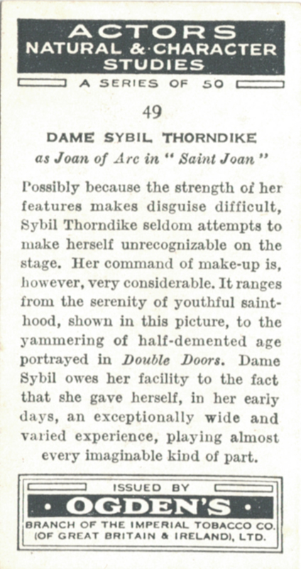 Dame Sybil Thorndike 