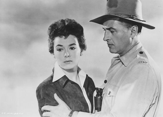 Barbara Rush and Stewart Granger in Harry Black