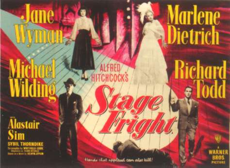 Poster for Stage Fright