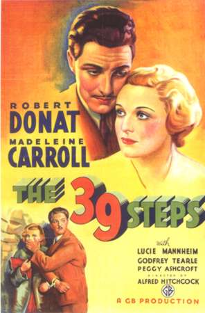 Poster for The 39 Steps