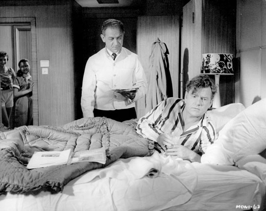 Sid James and Kenneth More in Next to No Time