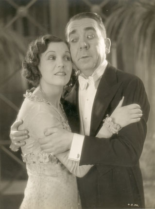Dorothy Bartlam and Herbert Mundin in We Dine At Seven